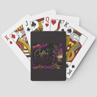 Playing Cards Coffee With Kaitlyn Spielkarten