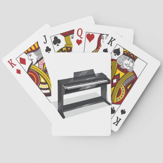 Playing Cards für elektrische Piano Spielkarten (Rückseite)