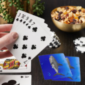 Playing Cards für Weißhaie Spielkarten (In Situ)