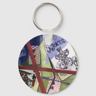 Playing Cards Keychain Schlüsselanhänger