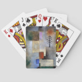 PLAYING CARDS - "Small Fir" - Paul Klee Art Image Spielkarten (Rückseite)