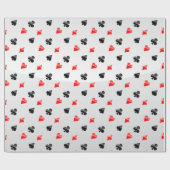 Playing Cards Suits Geschenkpapier (Flach)