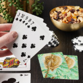 playing cards with a porcuph spielkarten (In Situ)