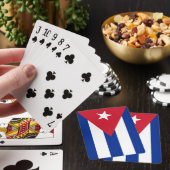 Playing Cards with flag of Cuba Spielkarten (In Situ)
