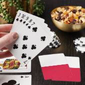 Playing Cards with flag of Poland Spielkarten (In Situ)
