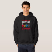 Playing Croquet Croquet Player Croqueting Croquet Hoodie (Vorne ganz)