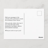 Playing Our Song - QR Code Design Postkarte (Rückseite)