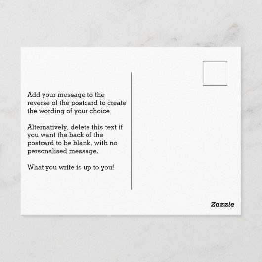 Playing Our Song - QR Code Design Postkarte (Rückseite)