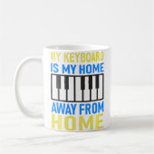 Playing Piano And Keyboards Kaffeetasse (Links)