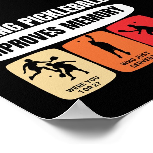 Playing Pickleball Improves Memory Poster (Ecke)