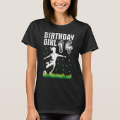 Playing Soccer Happy Birthday 14 T-Shirt (Vorderseite)