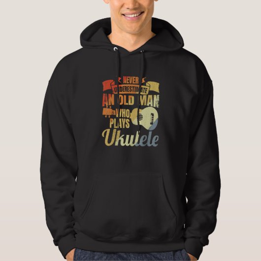 Playing The Drums And The Pet Cats Animal Drummer  Hoodie (Vorderseite)
