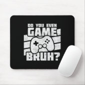Playing Video Games - Pc Console Gaming - Funny Vi Mousepad (Mit Mouse)
