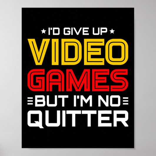 Playing Video Games - Video Gamer Meme - Funny Vid Poster (Vorne)