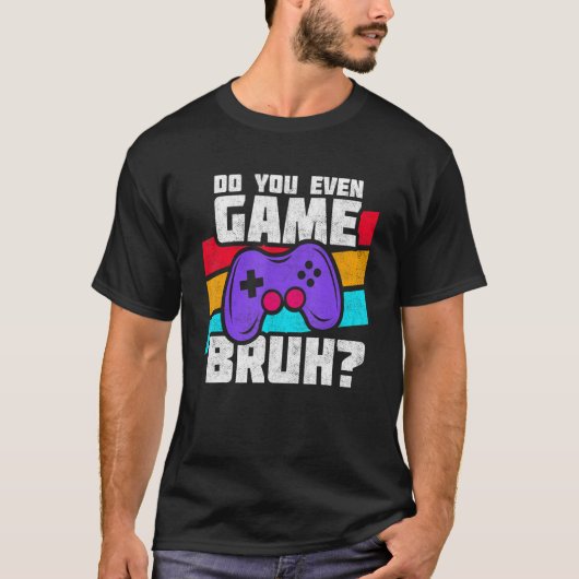 Playing Video Games - Video Gamer Meme - Funny Vid T-Shirt (Vorderseite)