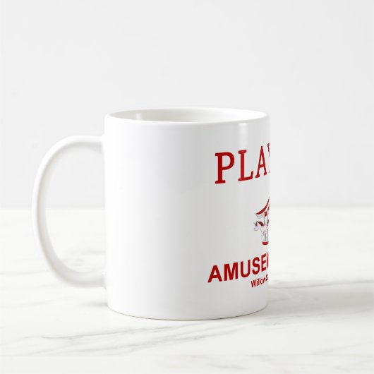 Playland Vergnügungspark, Willow Springs, Illinois Kaffeetasse (Links)