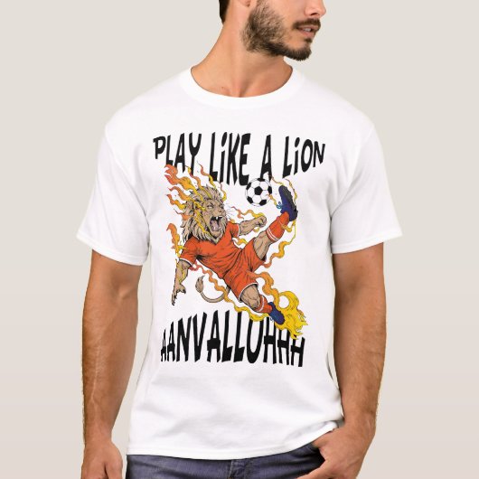 PlayLikeaLion T-Shirt (Vorderseite)