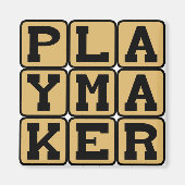 Playmaker, Sportsstar oder Playwright Magnet (Vorne)