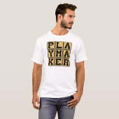 Playmaker, Sportsstar oder Playwright T-Shirt (Vorne ganz)