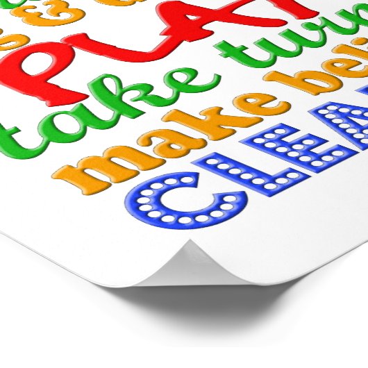 Playroom Poster (Ecke)