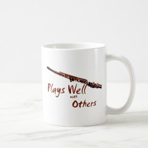 Plays gut mit anderen / Flute Kaffeetasse