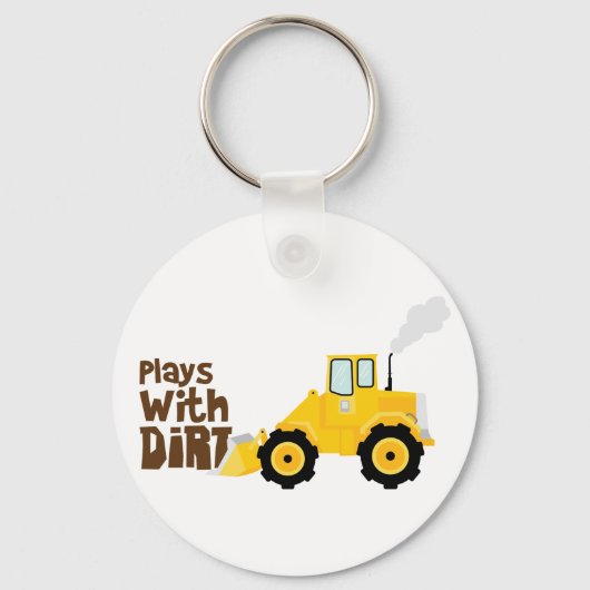 Plays mit Dirt Schlüsselanhänger (Vorderseite)