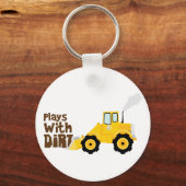 Plays mit Dirt Schlüsselanhänger (Vorderseite)