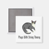 Plays mit String-Theorie Magnet (Vorderseite/Rückseite)