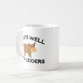 Plays Well With Udders Kaffeetasse (Vorderseite Links)