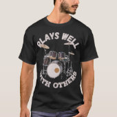 Plays with other - Drums T-Shirt (Vorderseite)