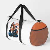 Playtime Atop the Bulldozer Duffle Bag (Rechte Ecke)