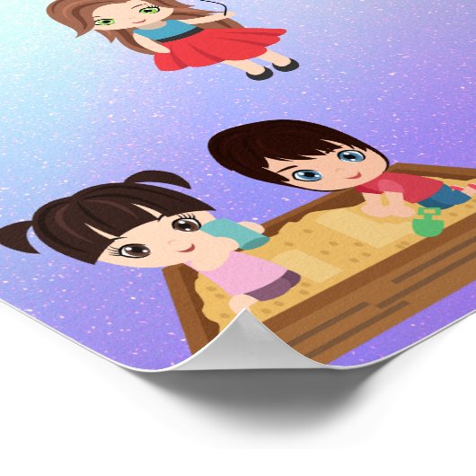 PLAYTIME KIDS POSTER (Ecke)