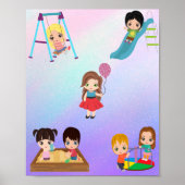 PLAYTIME KIDS POSTER (Vorne)
