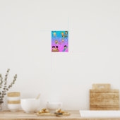 PLAYTIME KIDS POSTER (Küche)