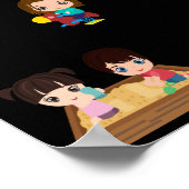 "PLAYTIME" KIDS POSTER (Ecke)