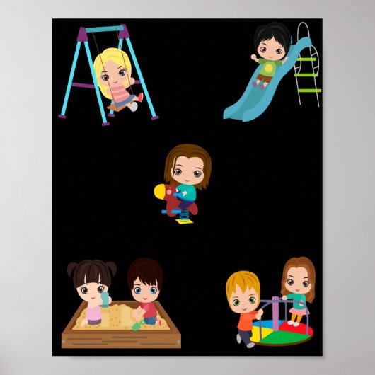 "PLAYTIME" KIDS POSTER (Vorne)