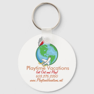 Playtime Vacations Schlüsselkette Schlüsselanhänger