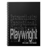 Playwright Extraordinaire CUSTOM Notizblock (Vorderseite)