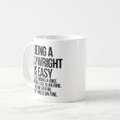 Playwright Kaffeetasse (Vorderseite Links)