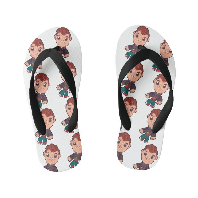 Playz Kids Flip Flops Kinderbadesandalen (Fußbett)