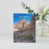 Plaza Blanca New Mexico Postkarte (Stehend Vorderseite)