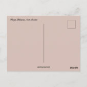 Plaza Blanca New Mexico Postkarte (Rückseite)