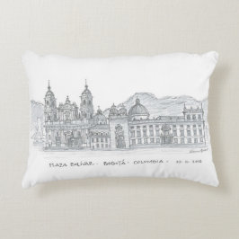 Plaza Bolívar, Bogotá, Kolumbien Dekokissen