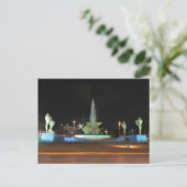 Plaza Caracol Fountain, Cancun Postcard Postkarte (Stehend Vorderseite)