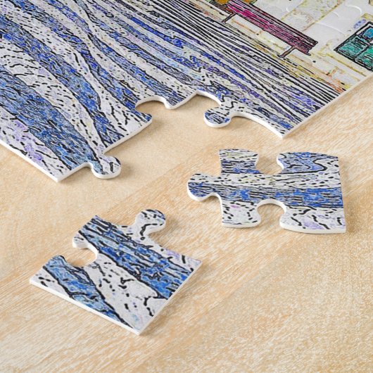 Plaza Cascais Puzzle (Seite)