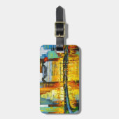 Plaza Central Park Hotel in New York Gepäckanhänger (Vorderseite vertikal)