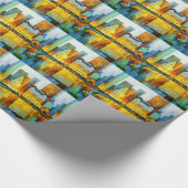 Plaza Central Park Hotel in New York Geschenkpapier (Ecke)