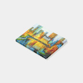 Plaza Central Park Hotel in New York Post-it Klebezettel (angewinkelt)