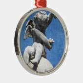 Plaza Cherub Ornament Aus Metall (Rechts)