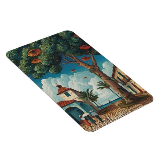 Plaza Colonial mit Meerblick Magnet (Rechte Seite)